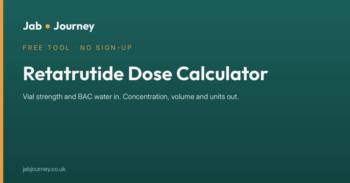 retatrutide dose calculator dosage dosing chart for retatrutide Retatrutide Dosage Chart: 2mg to 12mg (Free PDF + Retatrutide Dosage: 10 mg Vial